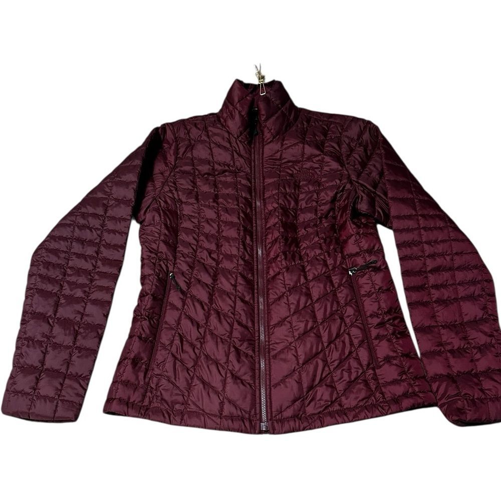 The North Face Women’s ThermoBall Insulated Jacket Burgundy M Lightweight Puffy